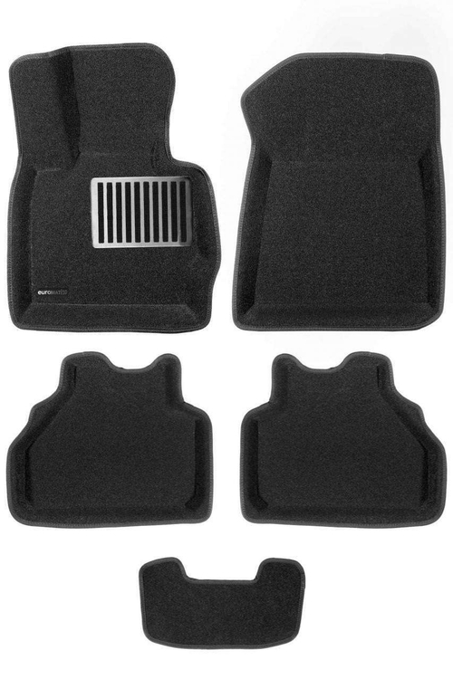 Коврики салона для BMW X3 (F25)/ X4 (F26) (2010-2016) Euromat 3D Lux черные. Арт. EM3D-001210
