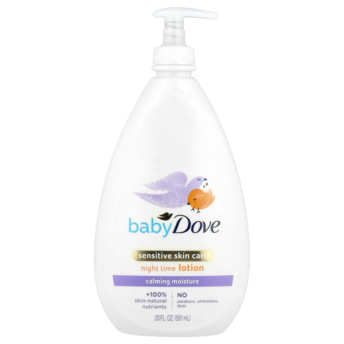 Dove, Для детей, уход для чувствительной кожи, ночной лосьон, 591 мл (20 жидк. унц.)