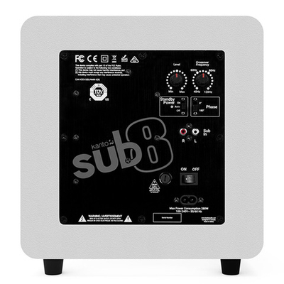 Kanto Audio Сабвуфер SUB8 300 Вт, белый