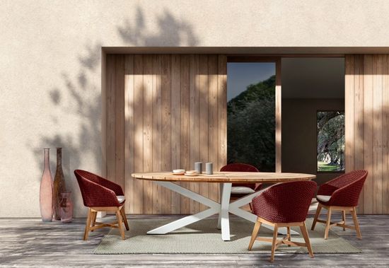 Кресло плетеное с подушкой Coachella