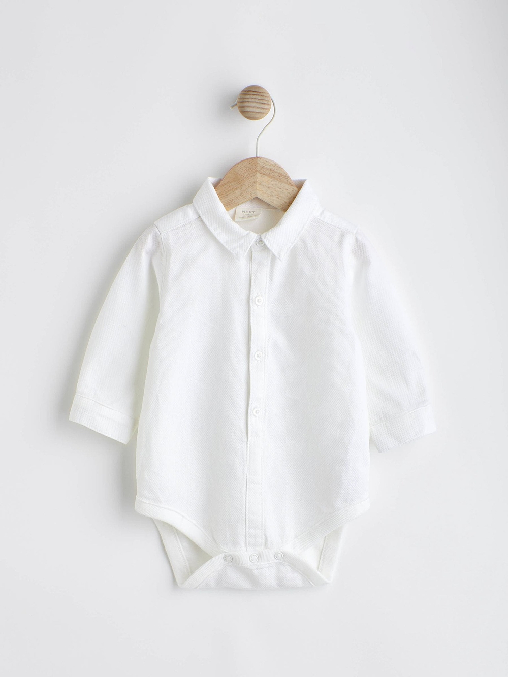 Боди с длинным рукавом и брюки на подтяжках в комплекте для малышей Next N31-190, Темно-синий, Белый