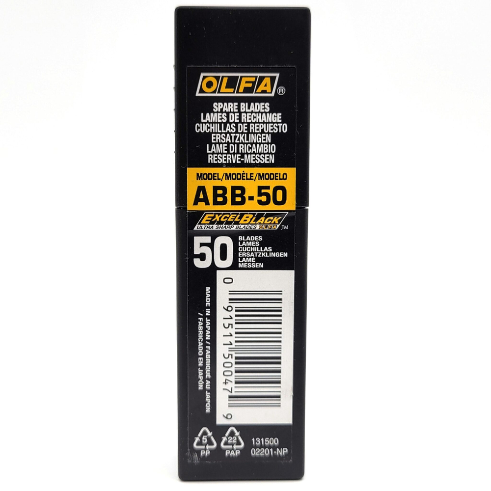 Сменные лезвия для ножа OLFA  ABB-50 60 градусов (набор из 50 шт.)