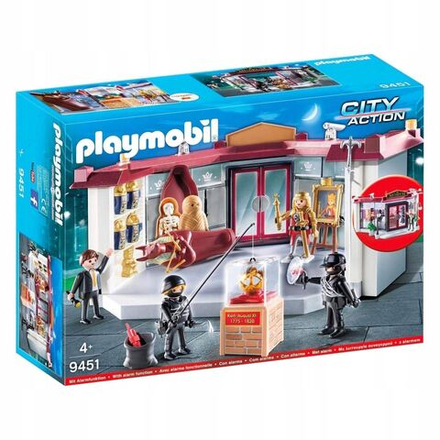 Конструктор Playmobil City Action Ограбление музея 9451