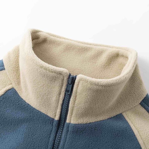 Толстовка Turbo fleece синий/песочный - фото 3