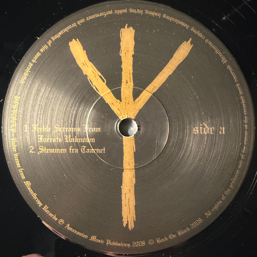 Burzum ‎– Anthology 2LP (Европа 2008г.) Т