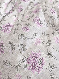 Простынь Сказка "Хризантемы" 200х215 см, перкаль