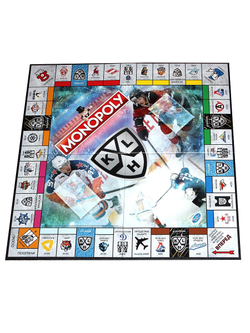 Hasbro: Игра настольная дорожная Монополия KHL WM00013-RUS —  Monopoly KHL — Хасбро