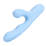 Голубой вибратор-кролик 22,7см с ротацией, вакуумом и подогревом BeYourLover Rosubi Wavey Rotating & Suction Vibrating BA564A