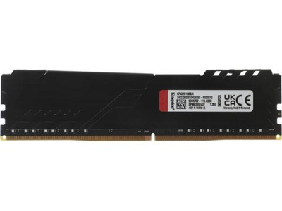 Оперативная память Kingston Fury KF432C16BB/4, DDR4 1х 4ГБ 3200 МГц, DIMM, RTL