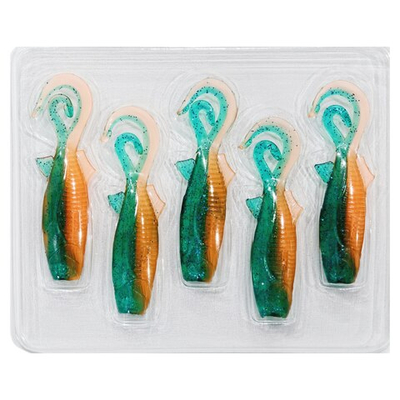 Силиконовая приманка KAIDA 6см №40