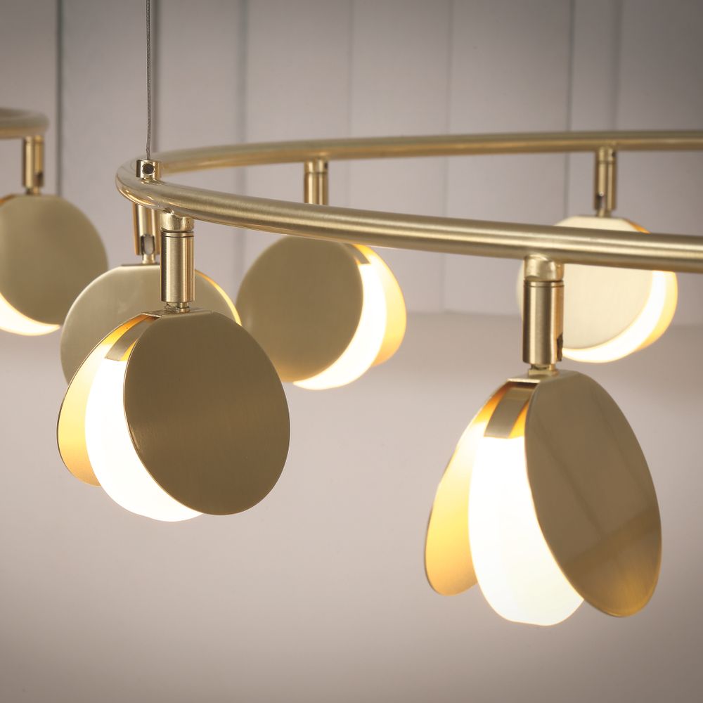 7355 Люстра подвесная SHELL