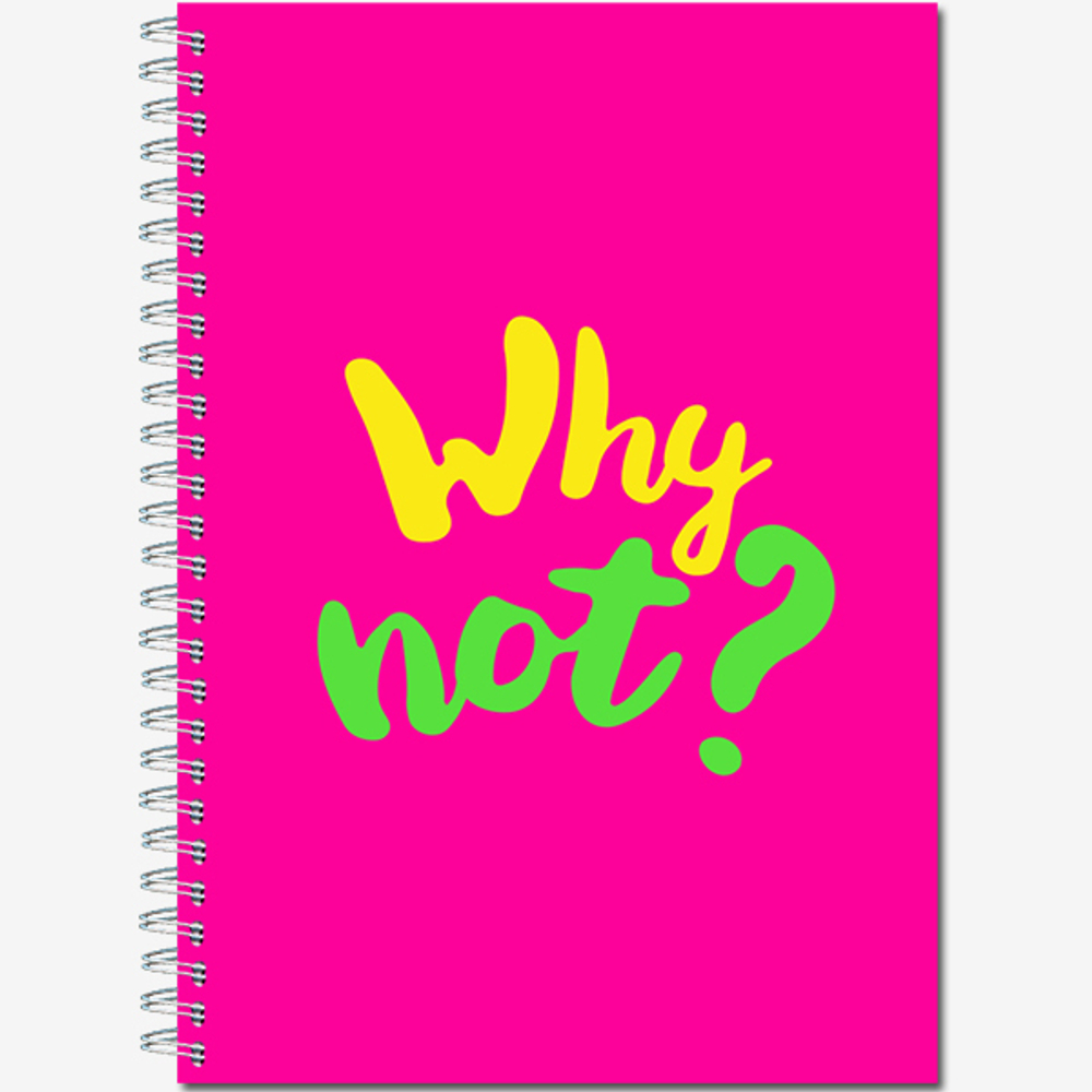 Тетрадь общая 120 листов на металлическом гребне "NEON"