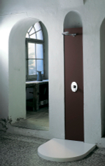 Paolo&Francesca Верхний душ из стены 450 мм, хром F0BA0560CRL