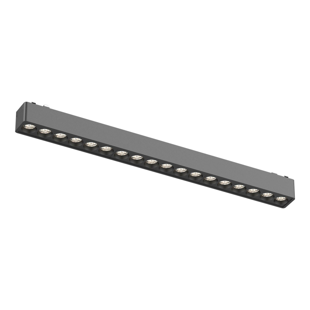 ST673.436.18 Магнитный трековый светильник Черный LED 1*18W 3000K 1 560Lm Ra&gt;90 36° IP20 L338xW26xH24 48V