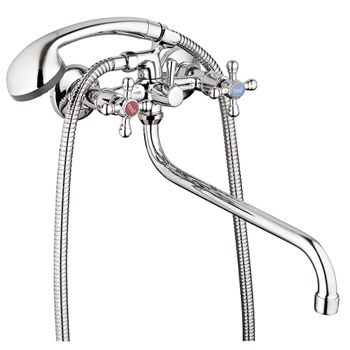 Смеситель для ванны и раковины 1/2 кер Glauf JMX7-A605