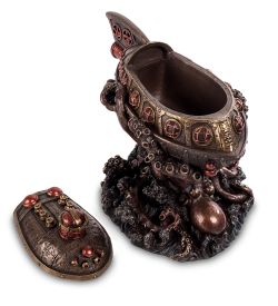 Veronese WS-295 Шкатулка в стиле Стимпанк «Подводная лодка в щупальцах Осьминога»