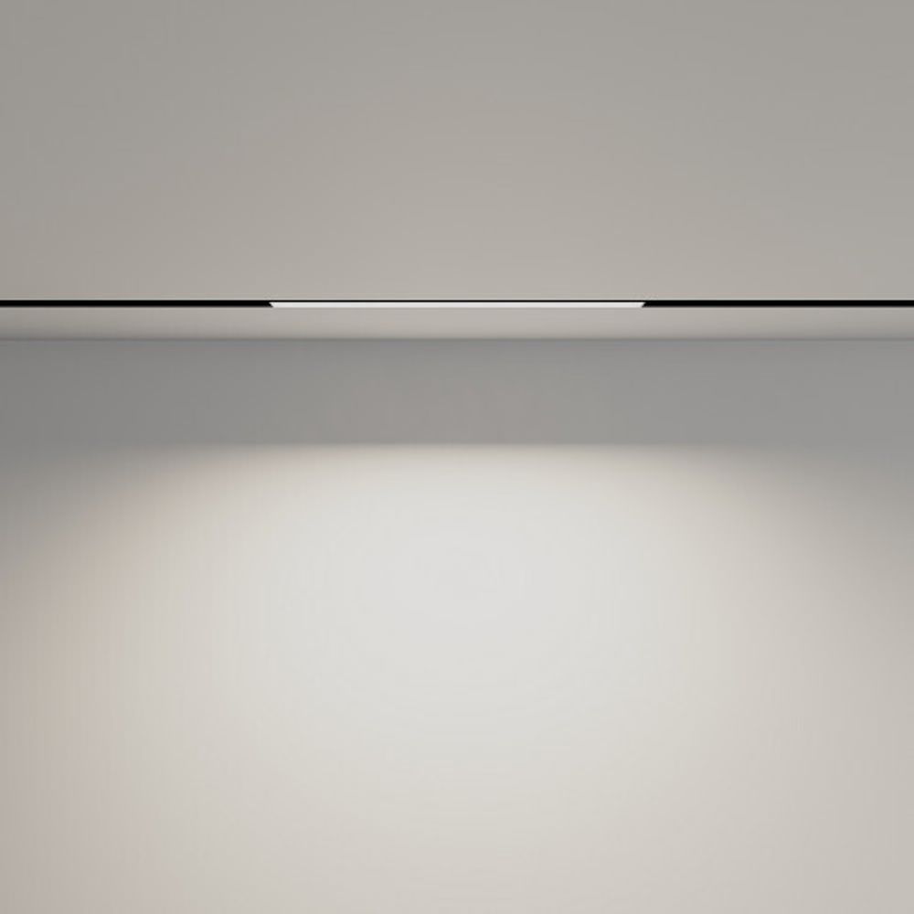 Магнитный трековый светильник ЭРА TRM20-1-30-10W3K-B для системы NOVA 30см 48V 10Вт 3000К заливающий свет черный