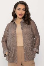 Рубашка кружевная Маринара (шоколад) Б14368-10М LT Collection