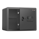 Сейф LockSworth биометрический + электронный замок + ключ, 400х300х300 мм, 10 кг, черный