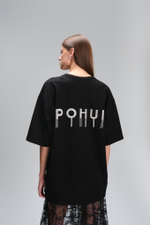Футболка "POHUI" | Черный