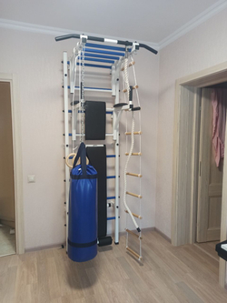 Монтаж шведской стенки Sv Sport в пеноблочные, газоблочные стены