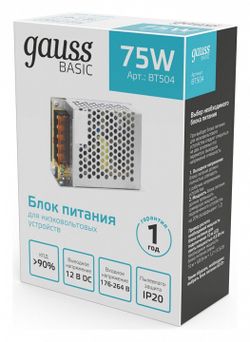 Блок питания Gauss  BT504