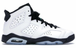 Кроссовки Jordan Air Jordan 6 Retro White Jade Black (Женская размерная сетка)
