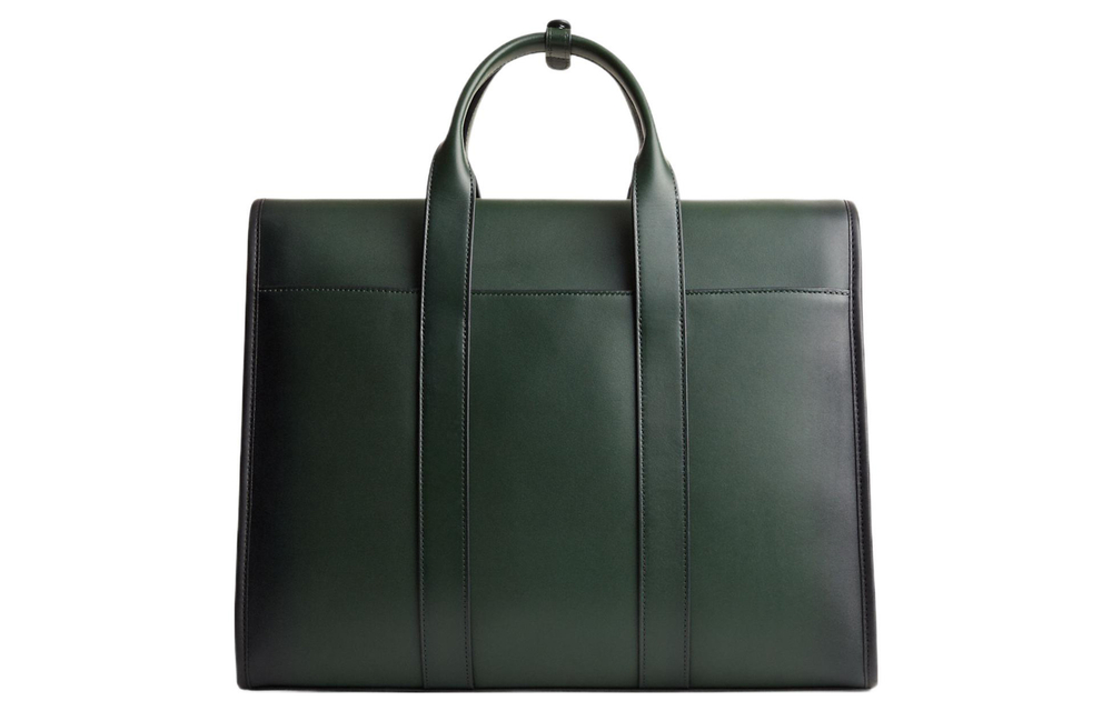 COACH Gotham Glove Tanned Leather Briefcase, Shoulder Bag, Crossbody Bag, Handbag Large Men"s Jasper