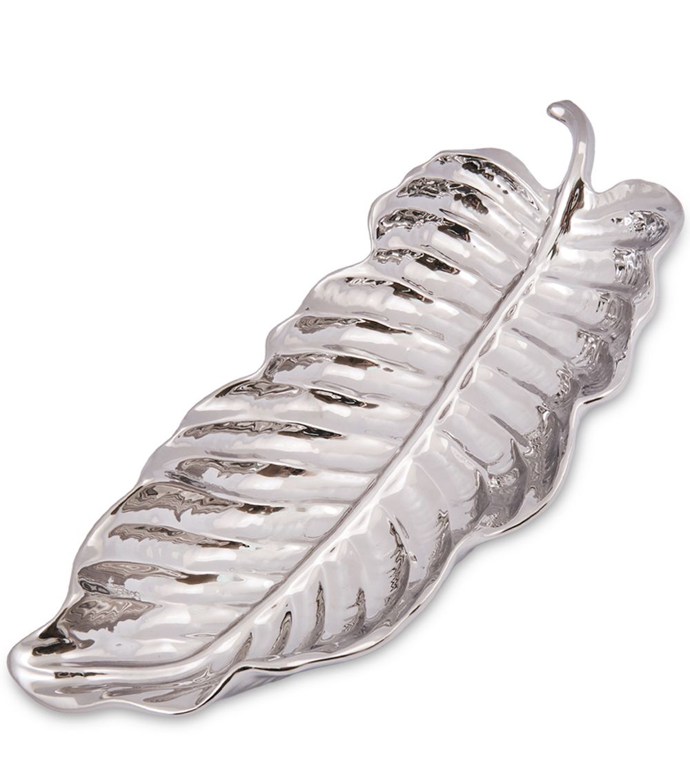 OS-134/2 Декоративное блюдо Коллекция «Листья»