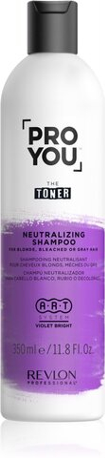 Revlon Professional Pro You The Toner - шампунь, нейтрализующий желтые тона для светлых и седых волос /   350  ml  / GTIN 8432225114187