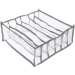 Органайзер - чехол для хранения вещей «ИДЕЯДОМА», цвет серый, 6 секций, 32*32*12см