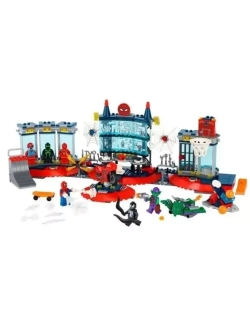 Конструктор Нападение на мастерскую паука 684 детали 60095