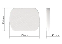 Матрас для люльки Elegance кокос/форплит/латекс 9 см