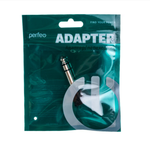 Переходник Jack 6.5mm вилка x Jack3.5mm розетка Perfeo A7023