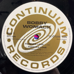 Винтажная виниловая пластинка LP Bobby Womack Forever Love (UK 1994) Maxi Single