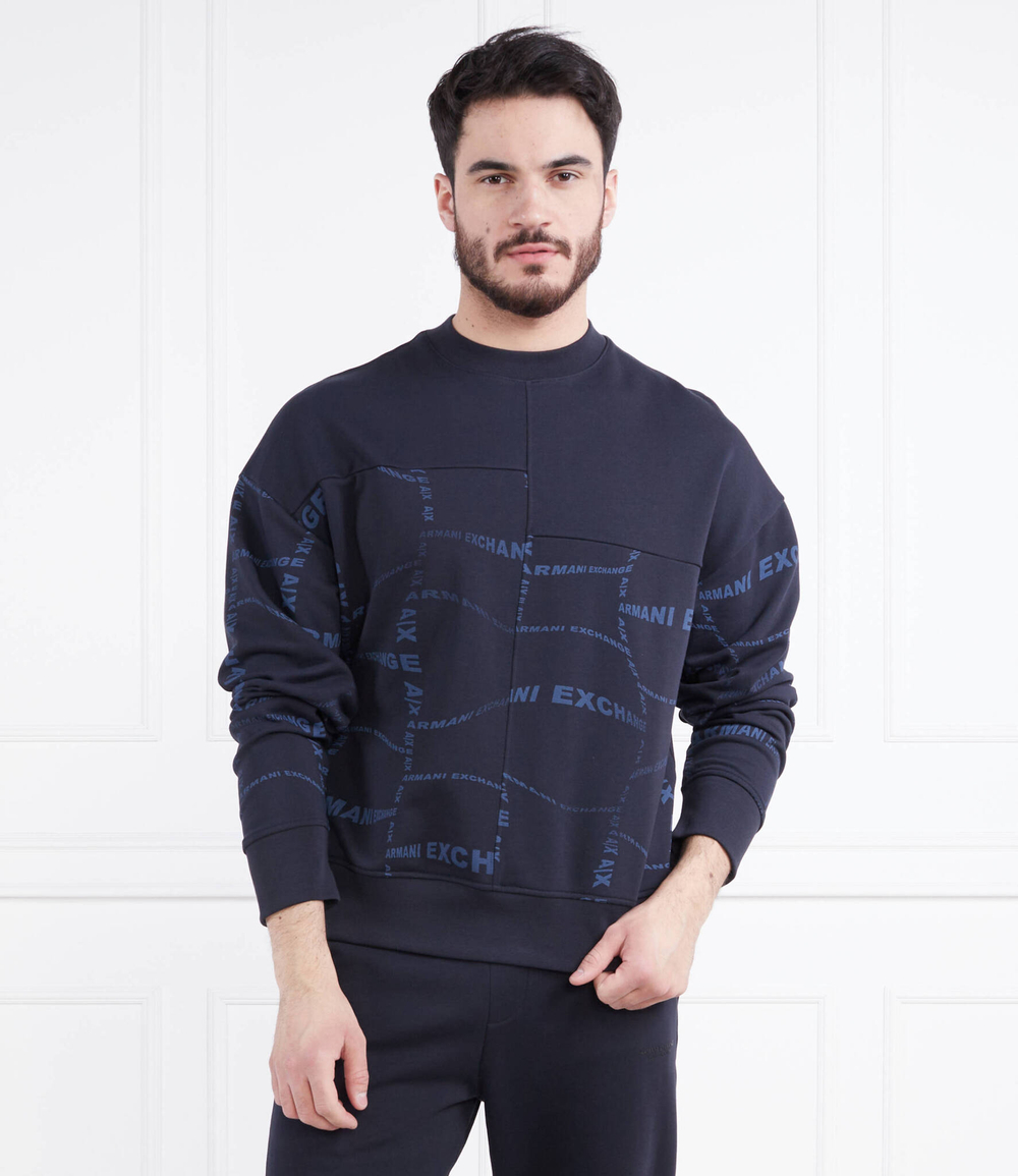 Худи Armani Exchange - темно-синий(3RZMFA ZJXAZ)