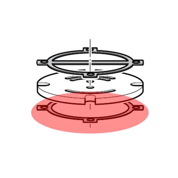 Уплотнение 1 ст Coltri MCH-8 #3.3