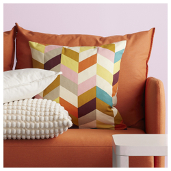 IKEA HANNELISE  (ИКЕА ХАННЕЛИСЕ)  -  Подушка, разноцветная, 50x50 см