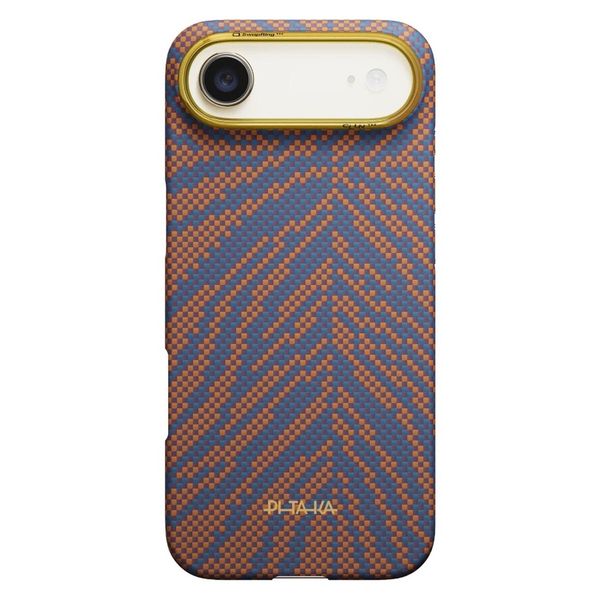 Чехол Pitaka Edge Case для iPhone Air, Пылающий оранжевый | Burning Orange