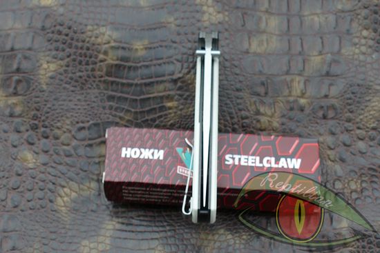 Складной нож STEELCLAW Baл-03W-Питбуль 2 поколение c клинком из стали D2, рукоять G10