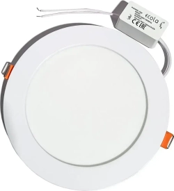 Светильник встраиваемый Ecola круглый даунлайт с драйвером 12W 220V 4200K 170x20