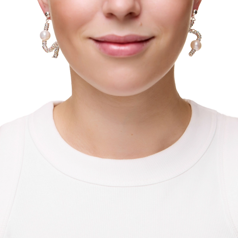 Серьги Крошечные Змеи – Серебро