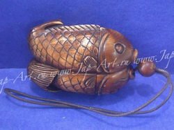 Инро Два карпа