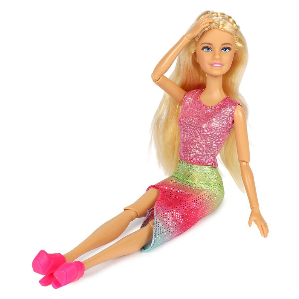 Кукла 29см София, руки и ноги сгиб., в коробка (Карапуз)