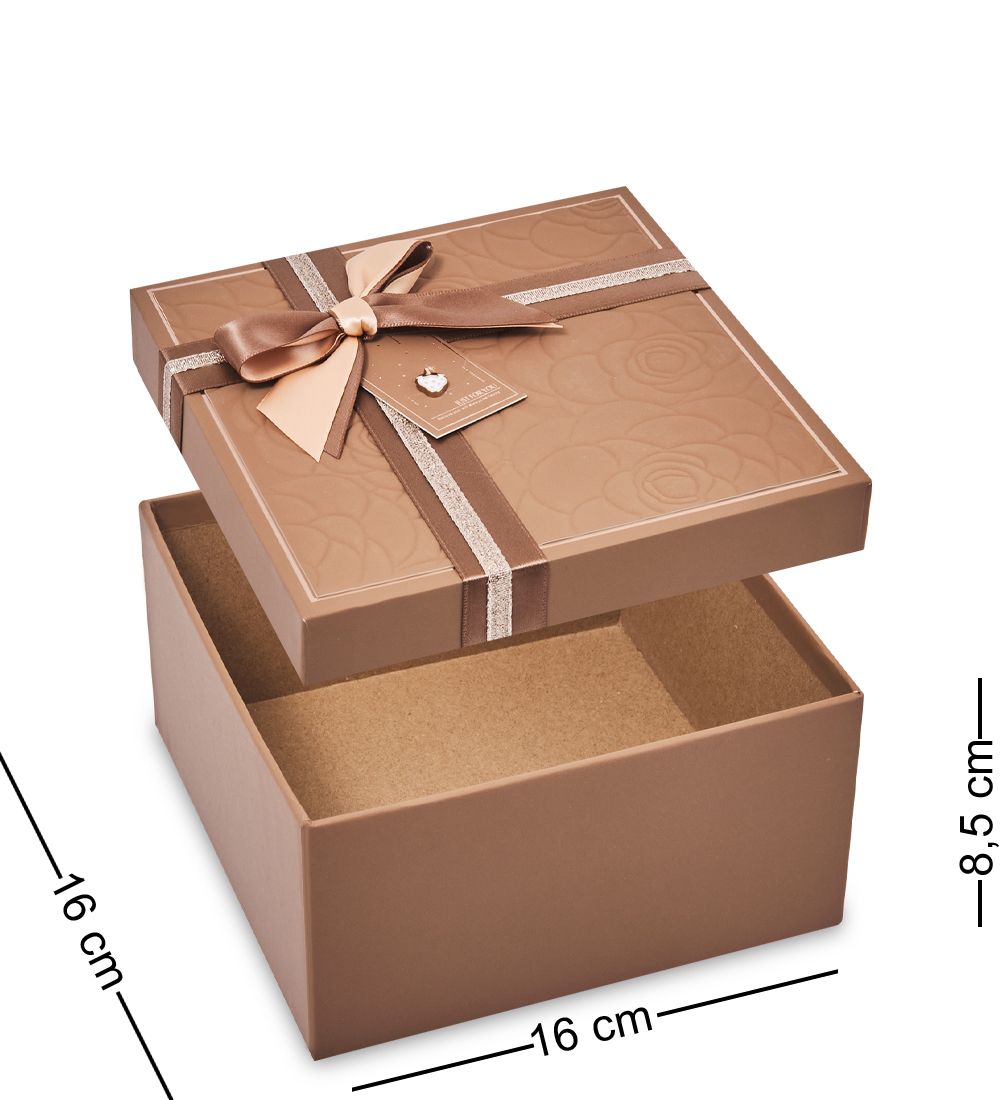 WF-192-B Набор коробок из 3 шт, коричневый