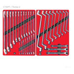 Набор инструментов "СТАРТ" для тележки, 7 ложементов, 161 предмет МАСТАК 5-00161