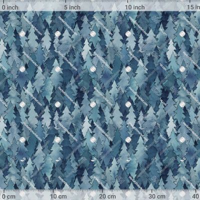 Уральские ели Синие by Gora-pattern 750 DPI