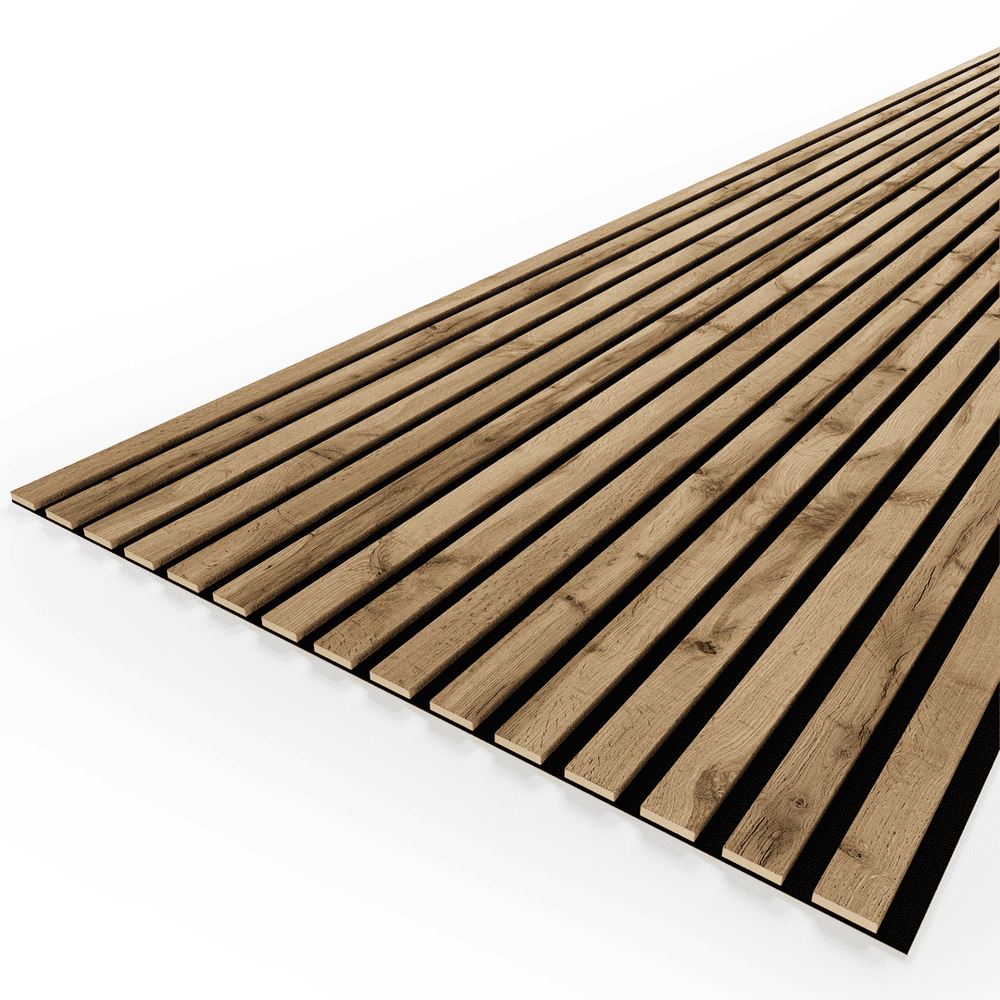 Панель Стеновая Акустическая Stella Comfort Light Пекан 2780х600х9 (уп.1шт.)