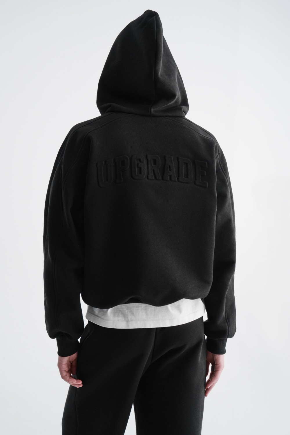 Худи с тиснением UPGRADE