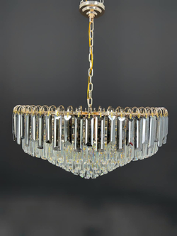 Люстра подвесная Lanbos, 18 ламп Е14, до 720 Вт, до 45 кв м, золото